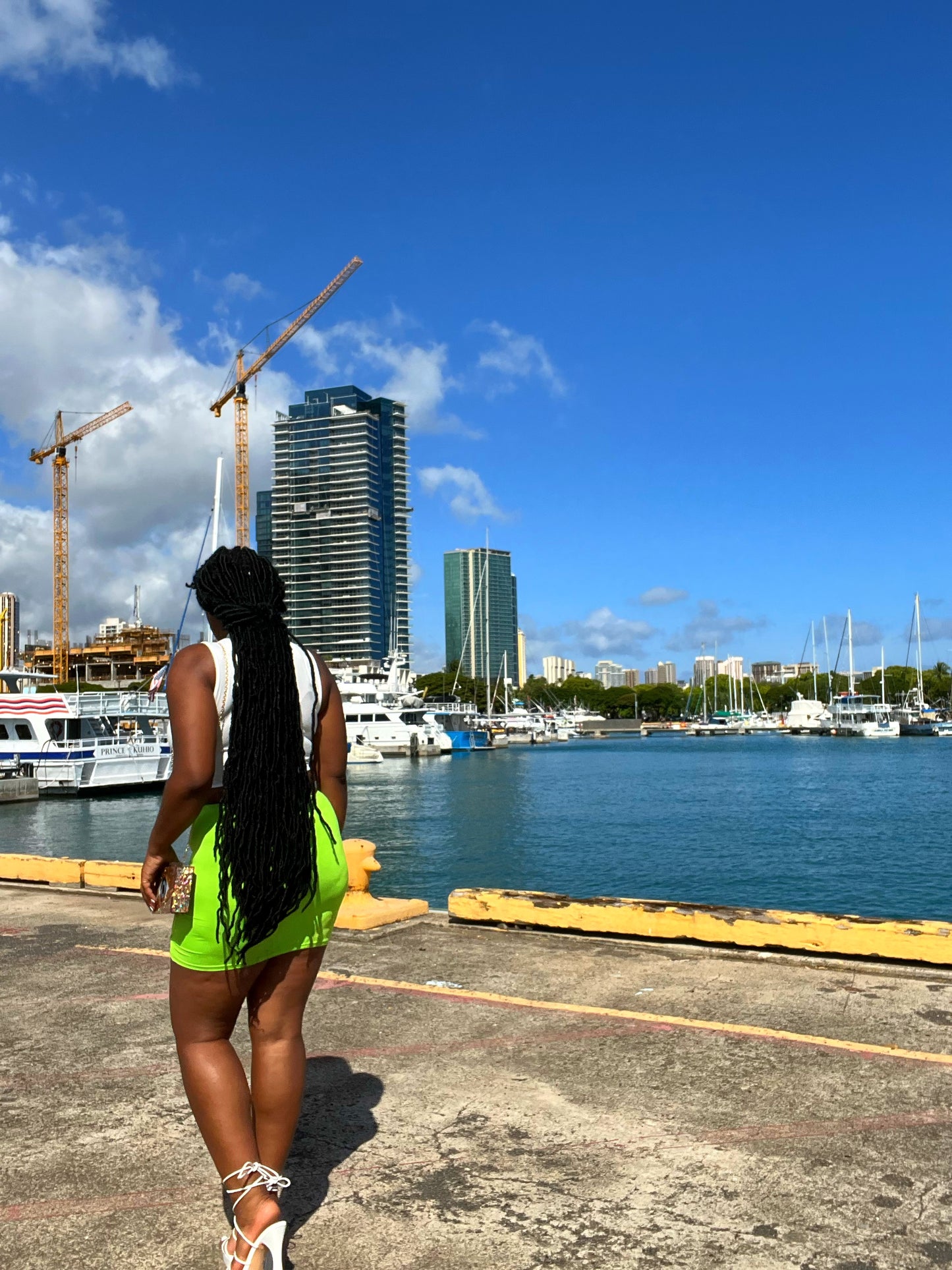 Go Green Mini Skirt